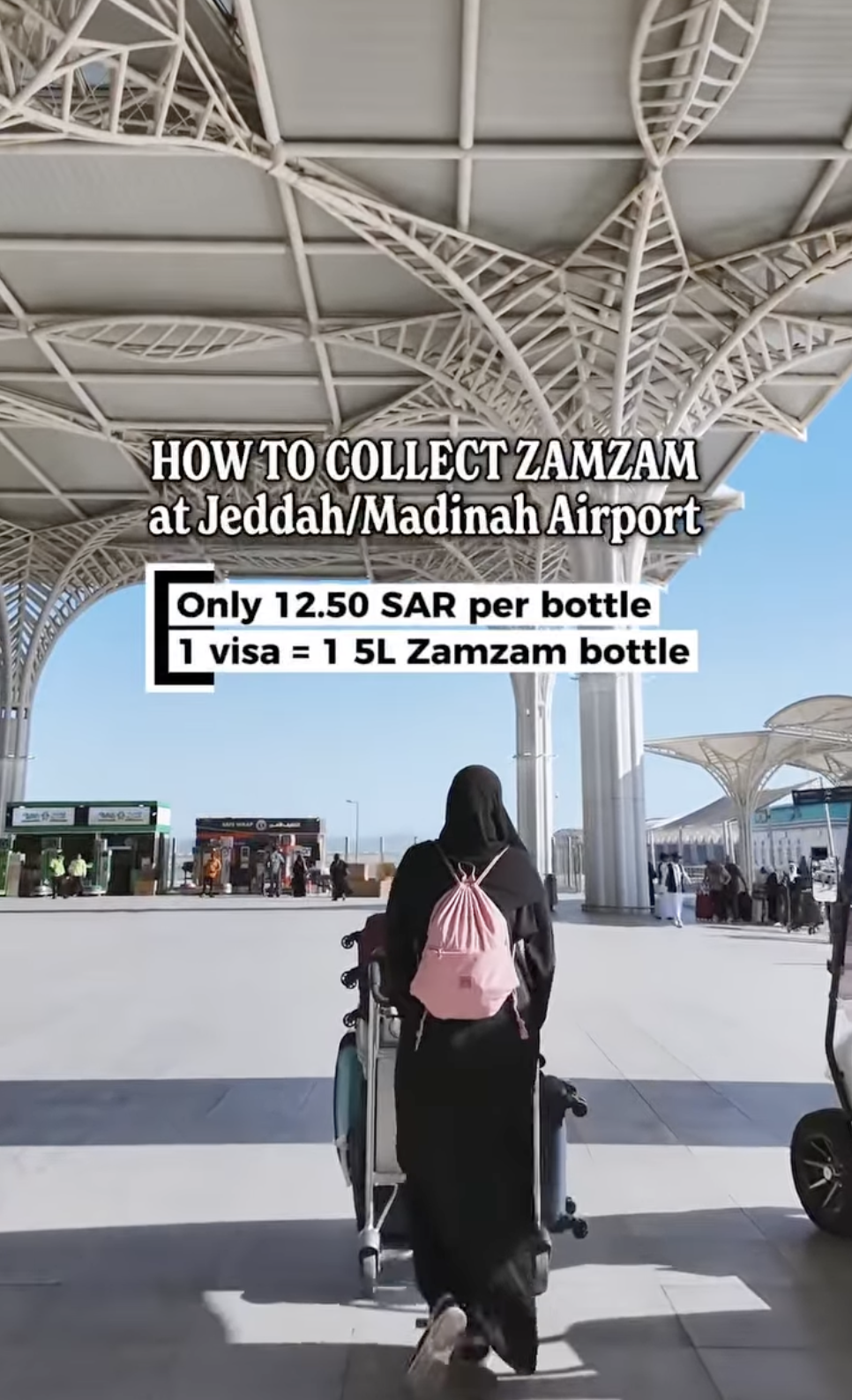 How to Bring Home Your 5L Zam Zam Water (Every Pilgrim Should Know This!)